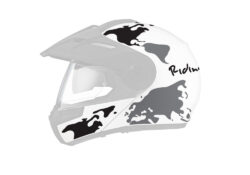 Schuberth E1 Pro The Globe Black Grey