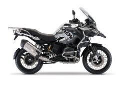 BMW R1200GS LC Adventure White Safari Black and Grey Stickers Kit