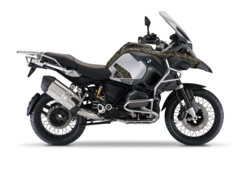 BMW R1200GS LC Adventure Olive Matte Massai Green Sticker Kit
