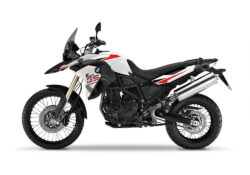 BMW F800GS Alpine White Alive Red & Grey Stickers Kit