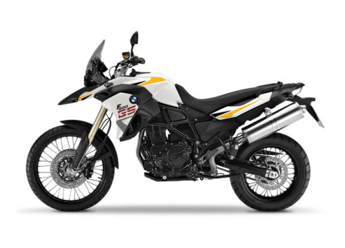 BMW F800GS Alpine White Alive Yellow & Grey Stickers Kit