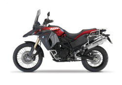 BMW F800GS Adventure Racing Red Safari Light Blue, Black Stickers Kit