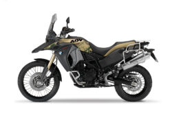 BMW F800GS Adventure Sandrover Safari Camo Green, Black Stickers Kit
