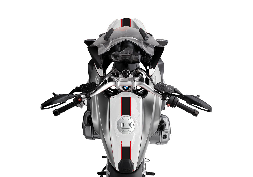 BMW R1200GS LC White Vector Black Red Stickers Kit - Image 3