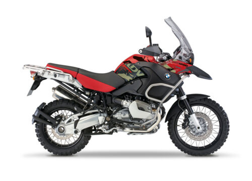 BMW R1200GS Adventure year 2008-2013 Safari Red Black Stickers Kit