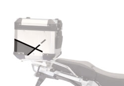 BMW aluminium top box