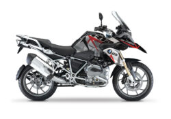 BMW R1200GS LC Thunder Grey Metallic Spike Black & Red Grey Stickers Kit
