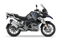 BMW R1200GS LC Thunder Grey Metallic Spike Black & Blue Stickers Kit