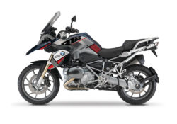 BMW R1200GS LC Frozen Dark Blue Vector Red Stickers Kit