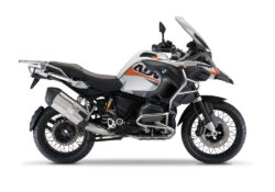 BMW R1200GS LC Adventure White Alive Orange and Grey Stickers Kit