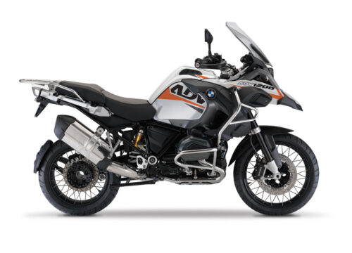 BMW R1200GS LC Adventure White Alive Orange and Grey Stickers Kit
