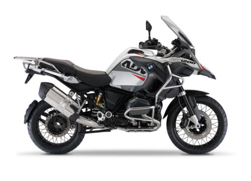 BMW R1200GS LC Adventure White Alive Grey and Red Stickers Kit