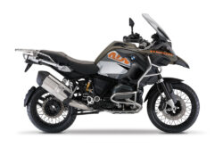 BMW R1200GS LC Adventure Olive Matte Alive Grey Black Orange Stickers Kit
