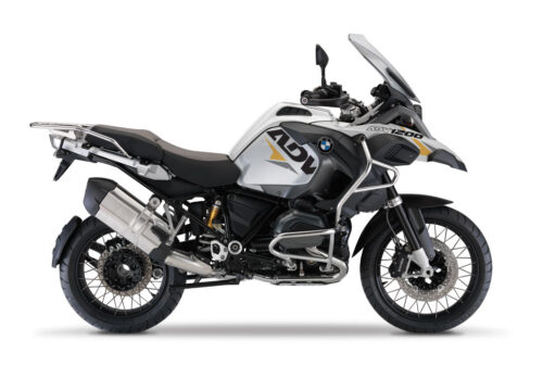 BMW R1200GS LC Adventure White Velos Yellow and Grey Stickers Kit