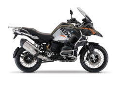 BMW R1200GS LC Adventure Olive Matte Velos Orange Grey Stickers Kit