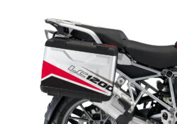 BMW Vario Side Panniers Vivo Black & Red Stickers Kit
