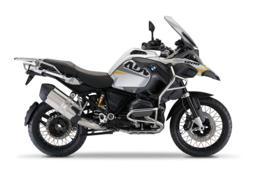 BMW R1200GS LC Adventure Alpine White Vivo Yellow and Grey Stickers Kit