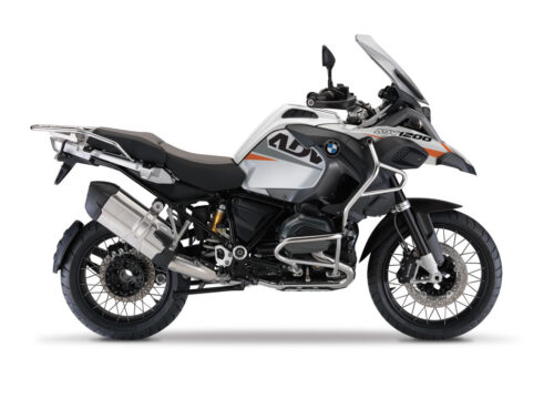 BMW R1200GS LC Adventure Alpine White Vivo Orange and Grey Stickers Kit
