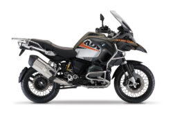 BMW R1200GS LC Adventure Olive Matte Vivo Black Orange Stickers Kit