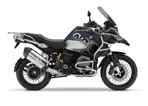 BMW R1200GS LC Adventure Ocean Blue Metallic Alive Ocean Blue Matte Grey Stickers Kit V2