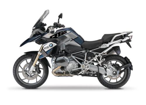 BMW R1200GS LC Frozen Blue Vector Ocean Blue Grey Stickers