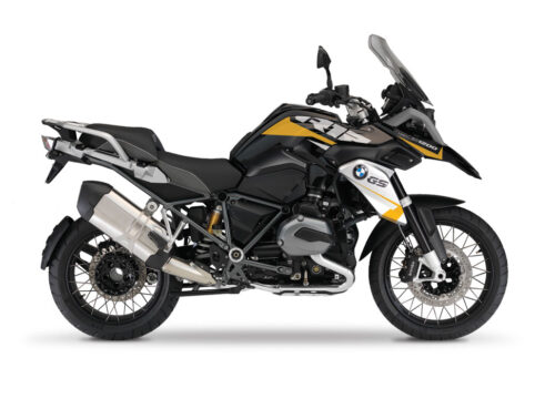 BMW R1200GS LC Triple Black Alive White Yellow Stickers Kit