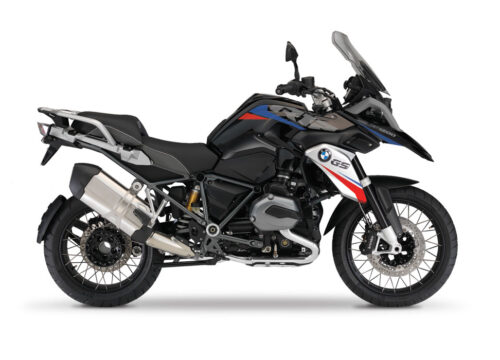 BMW R1200GS LC Triple Black Vivo Blue Red Stickers Kit