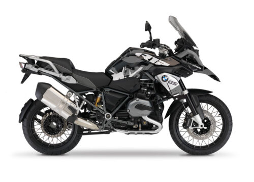 BMW R1200GS LC Triple Black Safari White Grey Stickers Kit