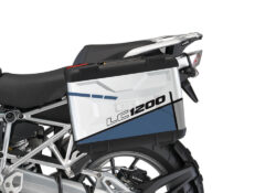 BMW Vario Side Panniers Vector Dark Blue Stickers Kit