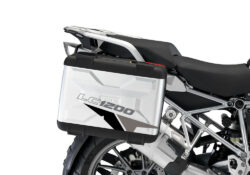 BMW Vario Side Panniers Velos Black & Grey Stickers Kit