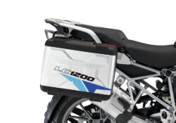 BMW Vario Side Panniers Blue Variations Velos Stickers Kit
