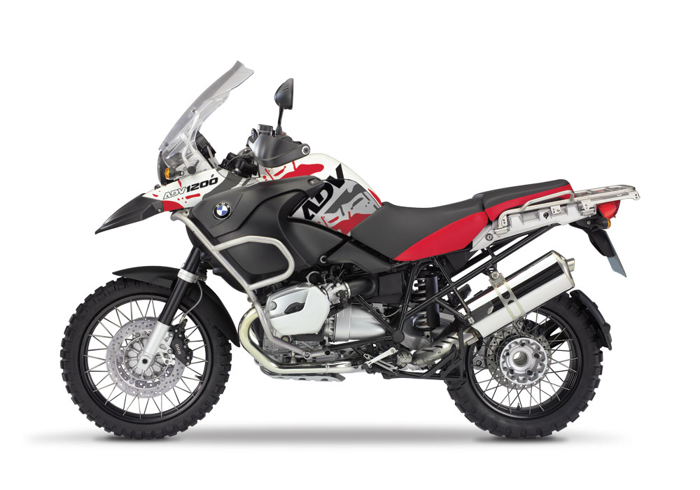 BMW R1200GS Adventure year 2006-2007 Safari Red Black