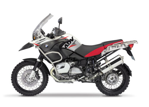 BMW R1200GS Adventure 2006-2007 Velos Red Grey Stickers Kit