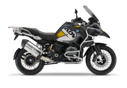 BMW R1200GS LC Adventure Ocean Blue Metallic Matte Vector Yellow Stickers Kit