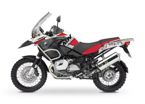 BMW R1200GS Adventure 2006-2007 Vector Red Stickers Kit