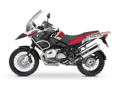 BMW R1200GS Adventure 2006-2007 Vector Red Grey Stickers Kit