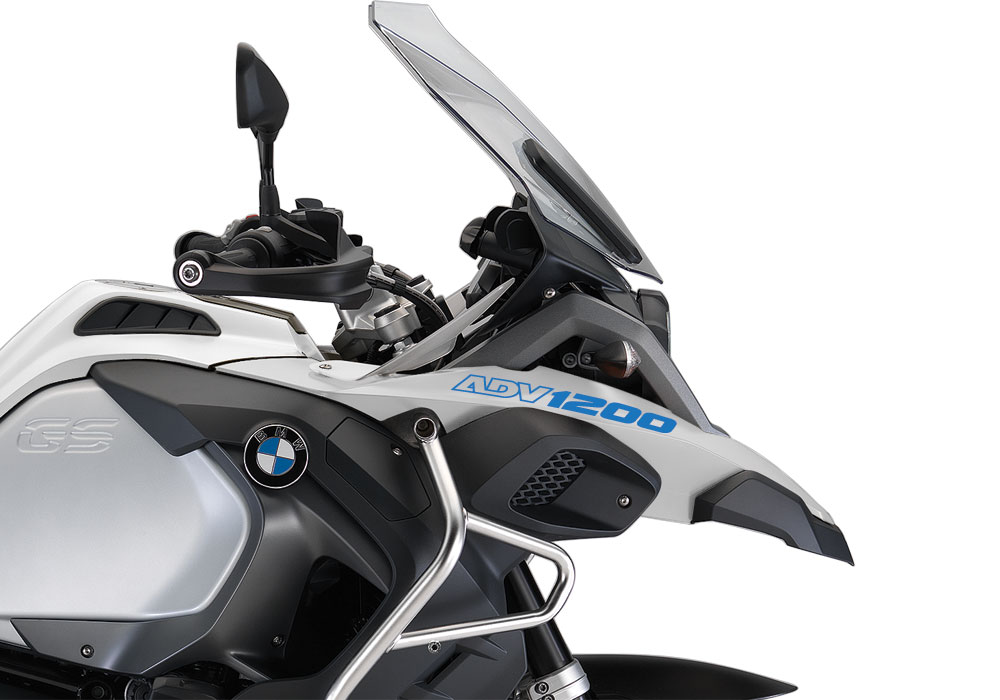 BMW R1200GS LC Adventure Alpine White Fender Sticker - Image 12