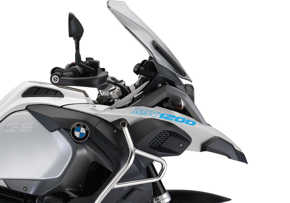 BMW R1200GS LC Adventure Alpine White Fender Sticker - Image 13