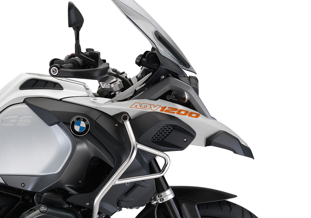 BMW R1200GS LC Adventure Alpine White Fender Sticker - Image 5