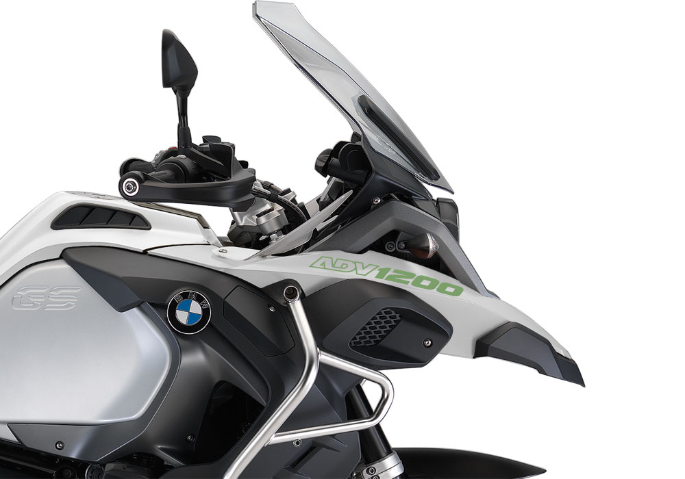 BMW R1200GS LC Adventure Alpine White Fender Sticker - Image 11