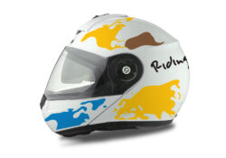 HEL 1179 Schuberth C3 Pro The World Yellow Blue Brown 01