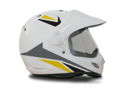 Arai Tour XD4 White Helmet Alive Yellow & Grey