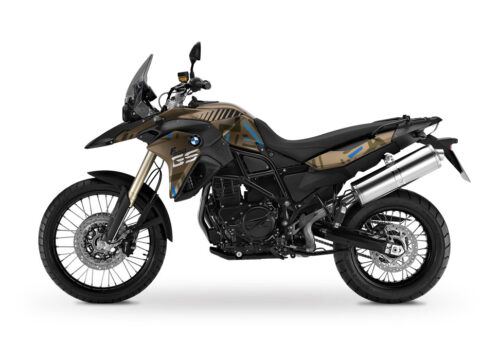 BMW F800GS Kalamata Metallic Matte Massai Green & Blue Stickers Kit
