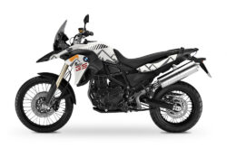 BMW F800GS Alpine White Alps Gray & Orange Stickers Kit