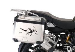 BMW Aluminum Side Panniers Bike Sticker