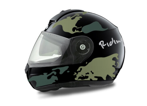 HEL 1781 Schuberth C3 Pro Black The World Green Variations 01