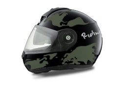 HEL 1783 Schuberth C3 Pro Black The World Military Green 01