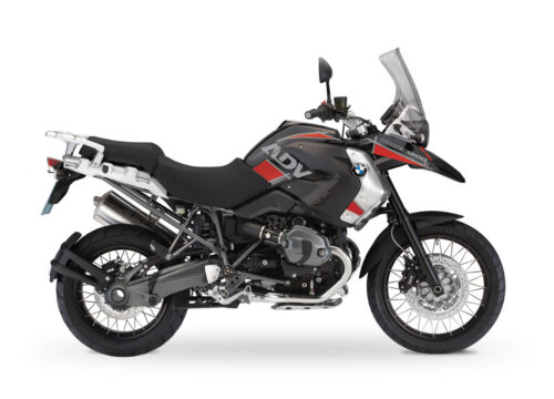 BMW R1200GS 2008-2012 Triple Black Vector Red & Grey