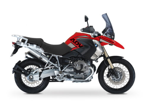BMW R1200GS 2008-2012 Magna Red Vector Red & Grey