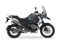 BMW R1200GS 2008-2012 Triple Black Vector Grey & Light Blue